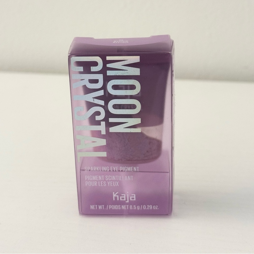 NWT kaja moon crystal sparkling eye pigment festival makeup purple